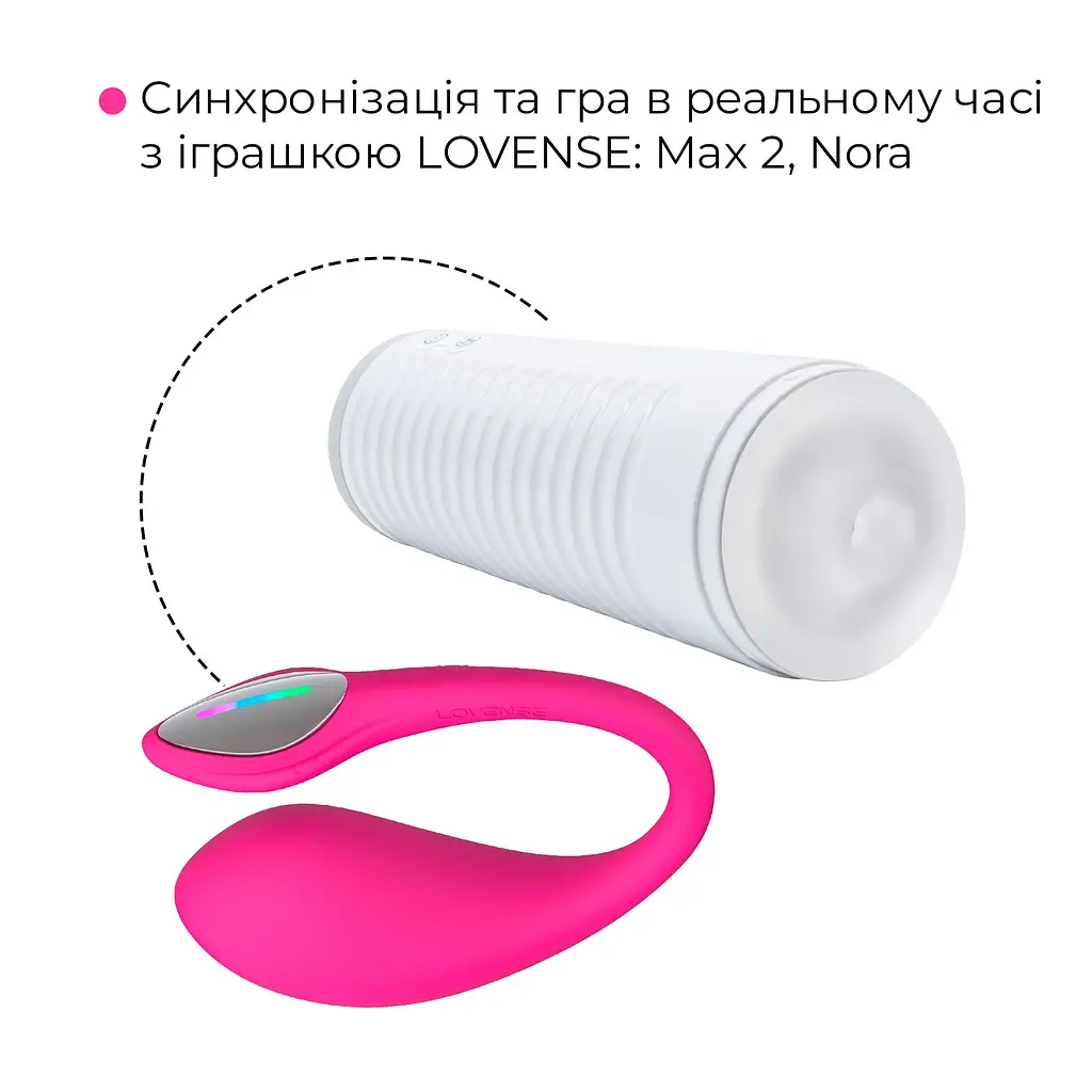 Смарт-віброяйце Lovense Lush 4 - фото 3