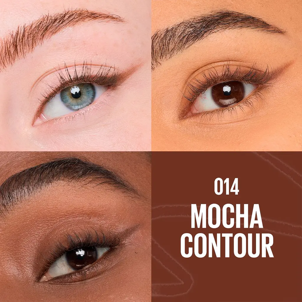 Автоматичний олівець 2-в-1 з пензликом для повік Maybelline New York Sculpting Stix Mocha contour 0.7 г - фото 2