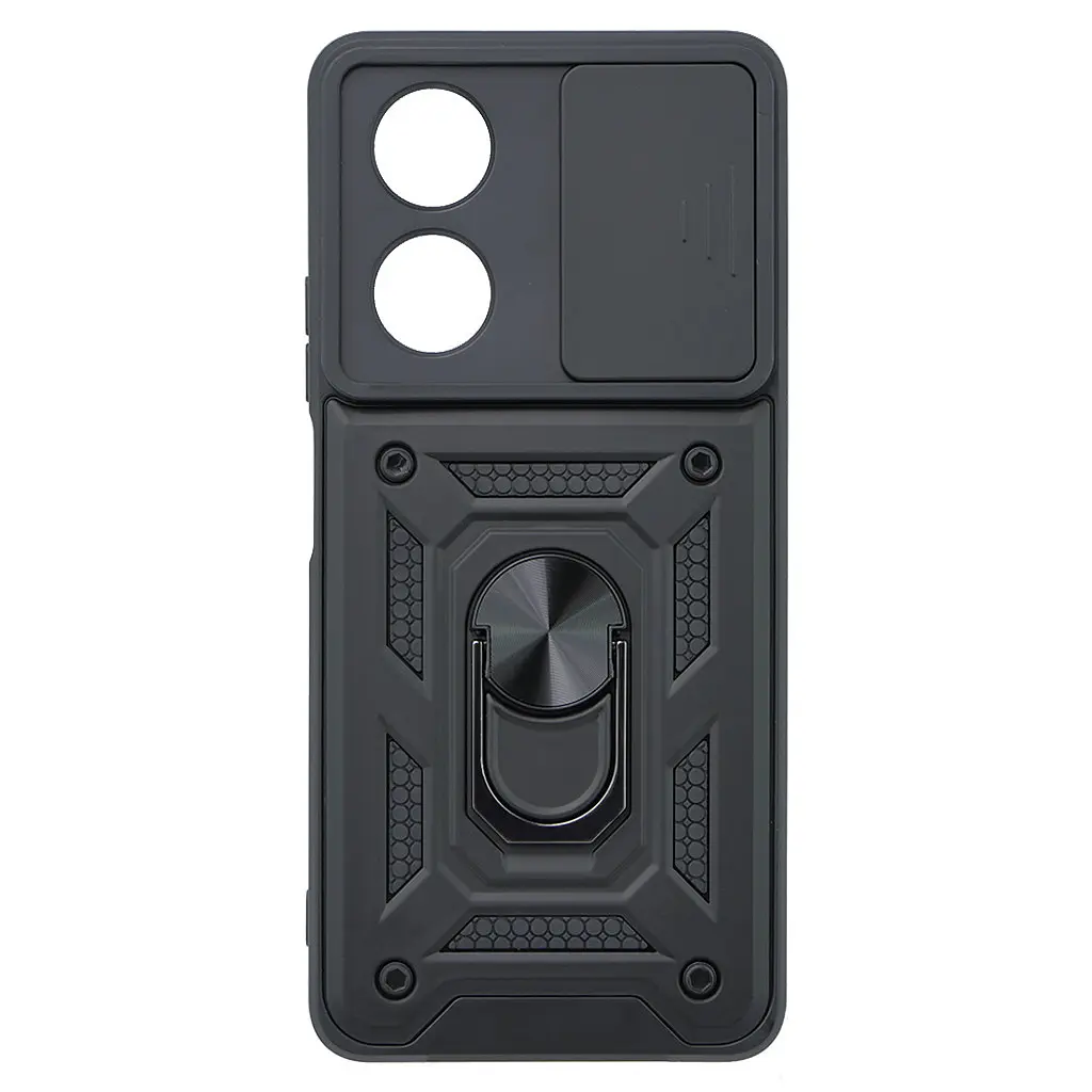 Чохол до мобільного телефона BeCover Military Oppo A38 Black (710714) - фото 3