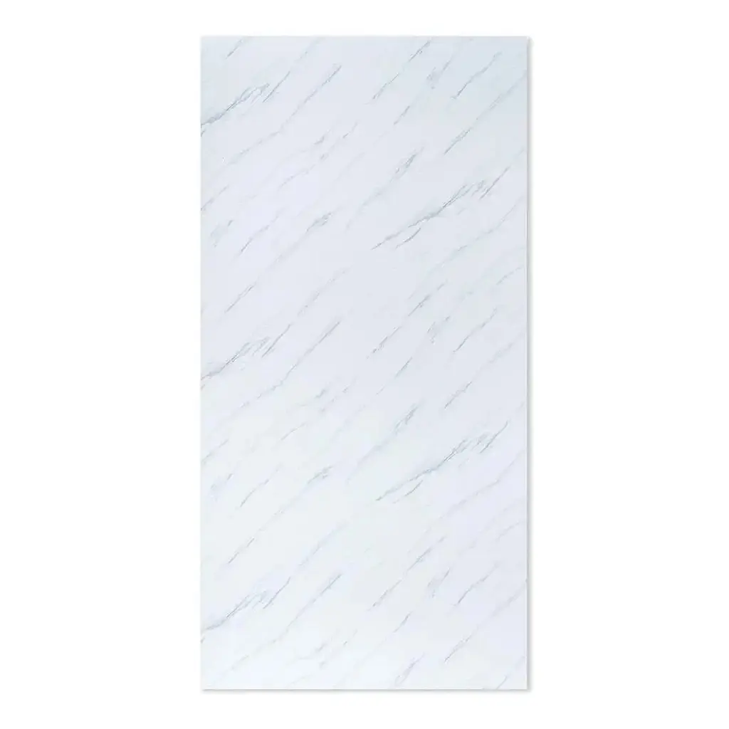 Плита Wall Sticker декоративна ПВХ 1.22х2.44 м 3 мм грецький білий мармур SW-00001402 - фото 2