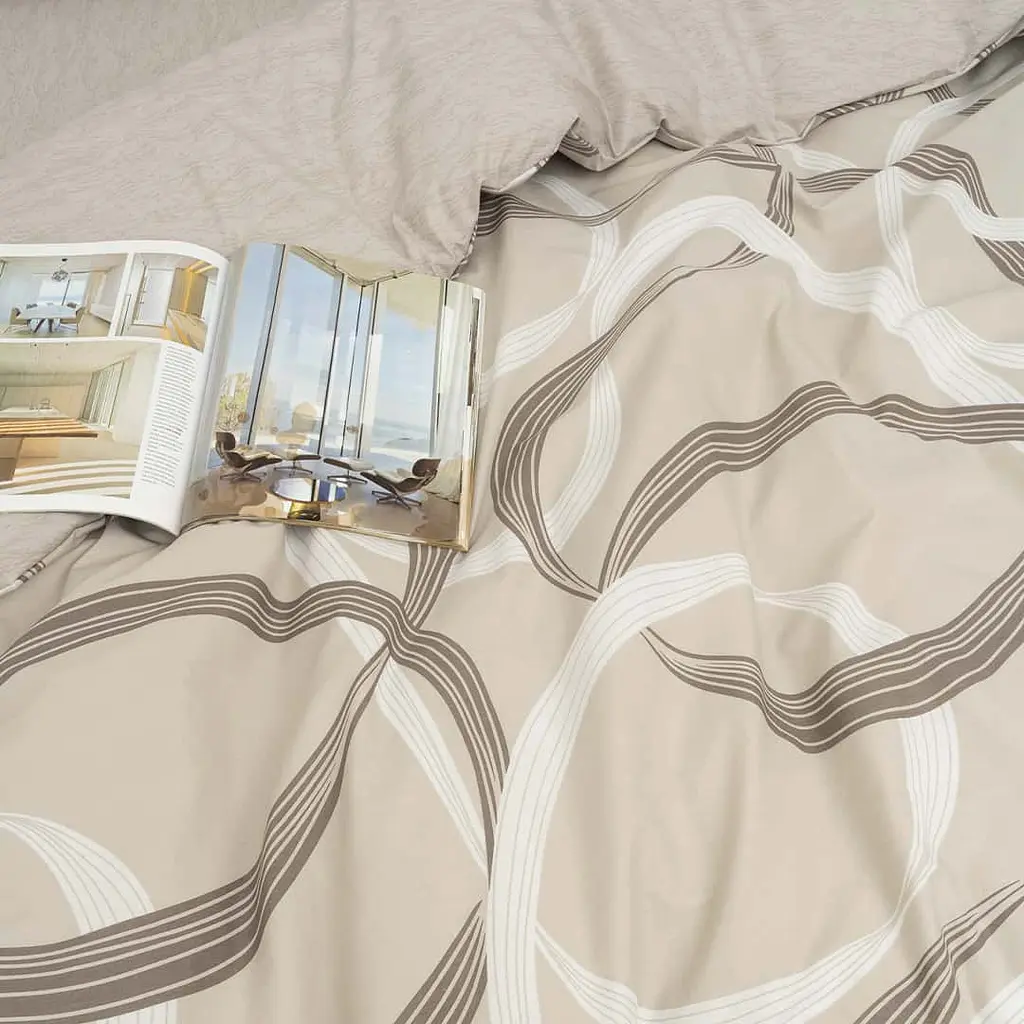 Комплект постільної білизни Isleep подвійний ранфорс 24327_dv_isleep - фото 2