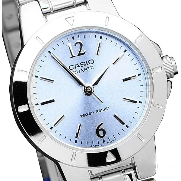 Годинники наручні жіночі сталеві стильні класика оригінальні Casio Collection LTP-1177PA-2AEF - фото 3