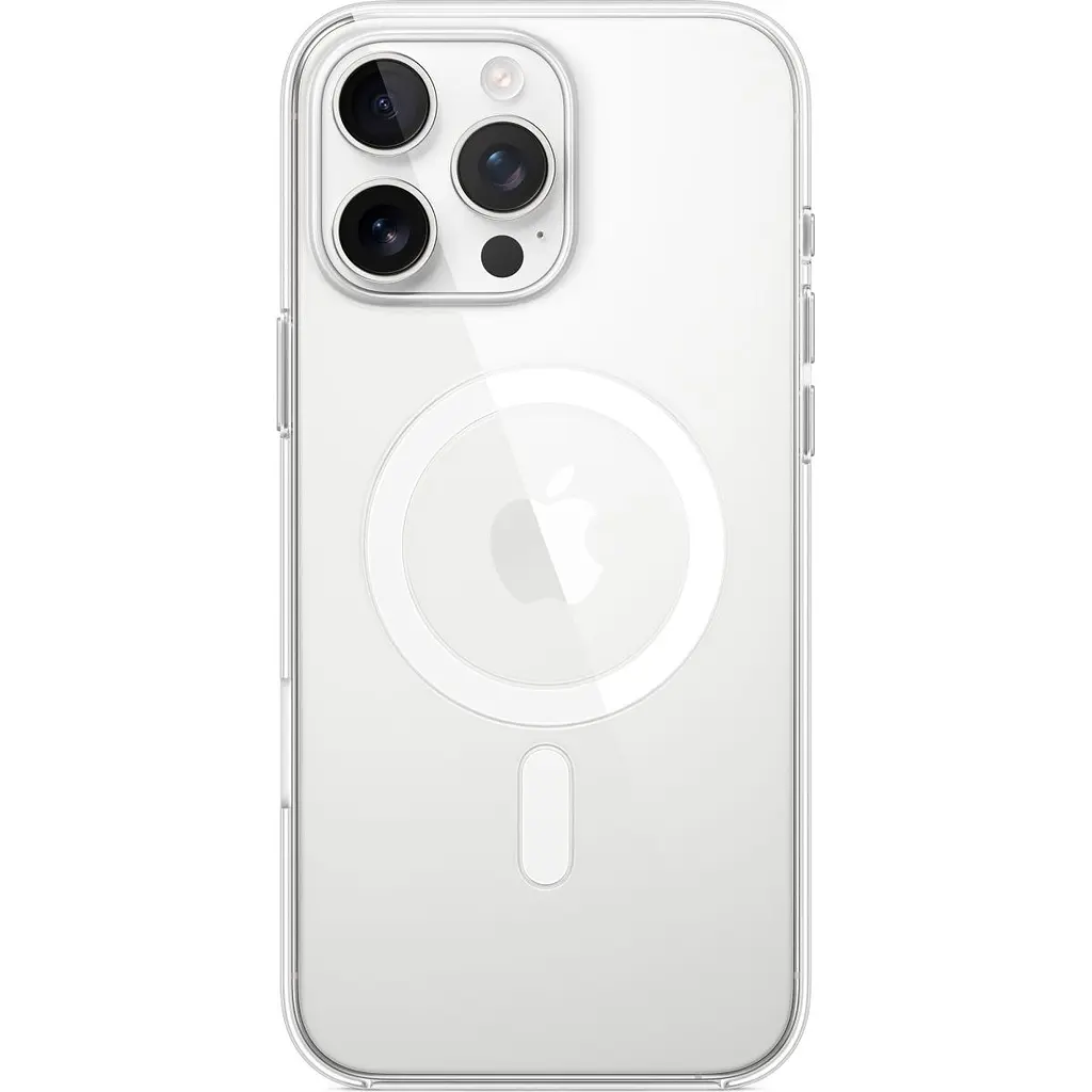 Чохол Clear Case with MagSafe для Apple iPhone 16 Pro Max Transparent AAA [115935] - фото 3