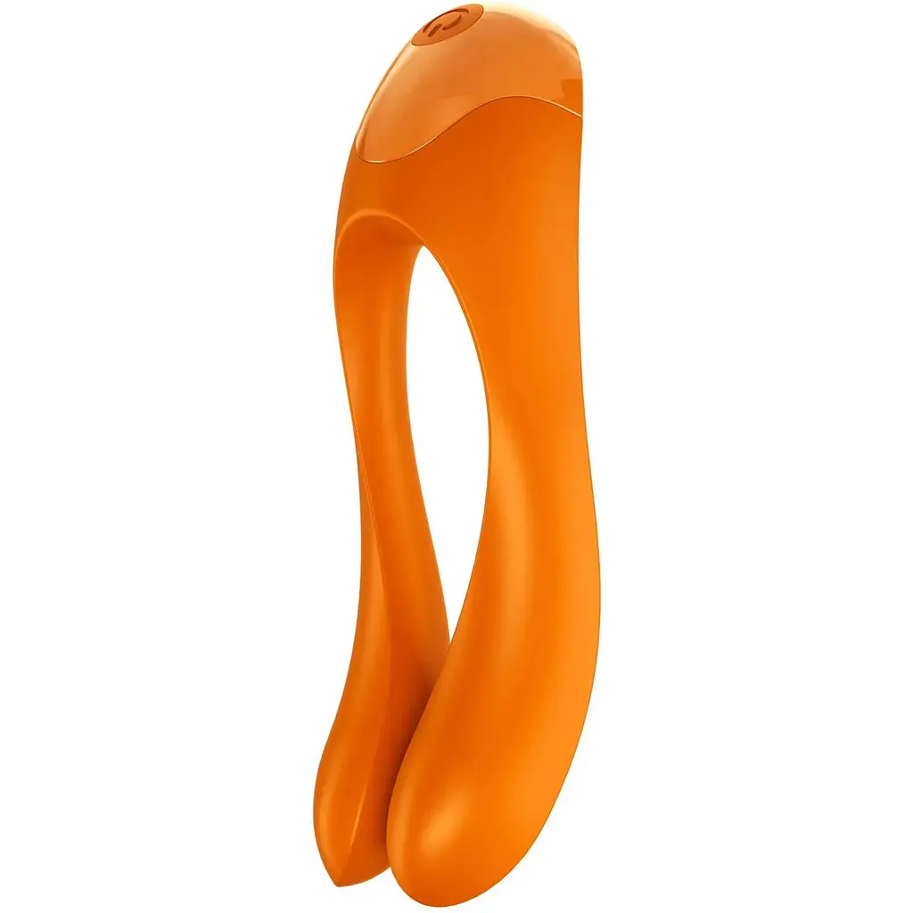 Вібратор на палець Satisfyer Candy Cane Orange - фото 3