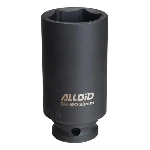 Торцева головка ударна глибока 1/2"DR, 30 мм. Alloid. GUG-51130