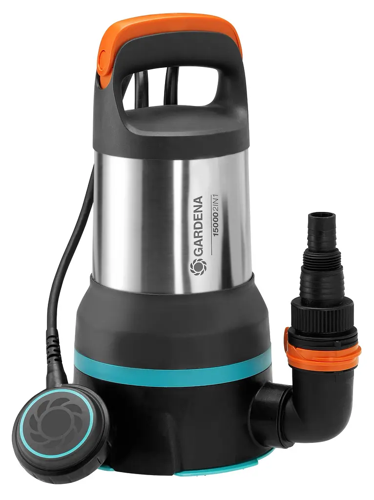 Насос дренажний чистої/брудної води Gardena 15000 2-в-1 (09048-20)