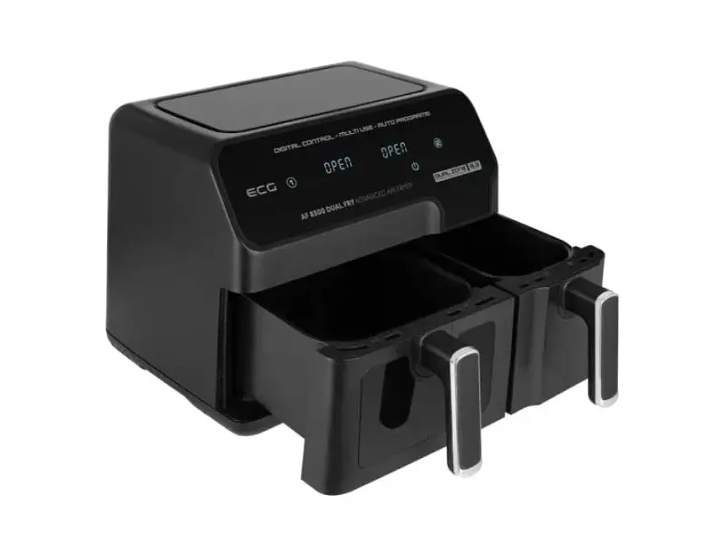 Мультипіч (аерофритюрниця) ECG AF 8300 Dual Fry - фото 4