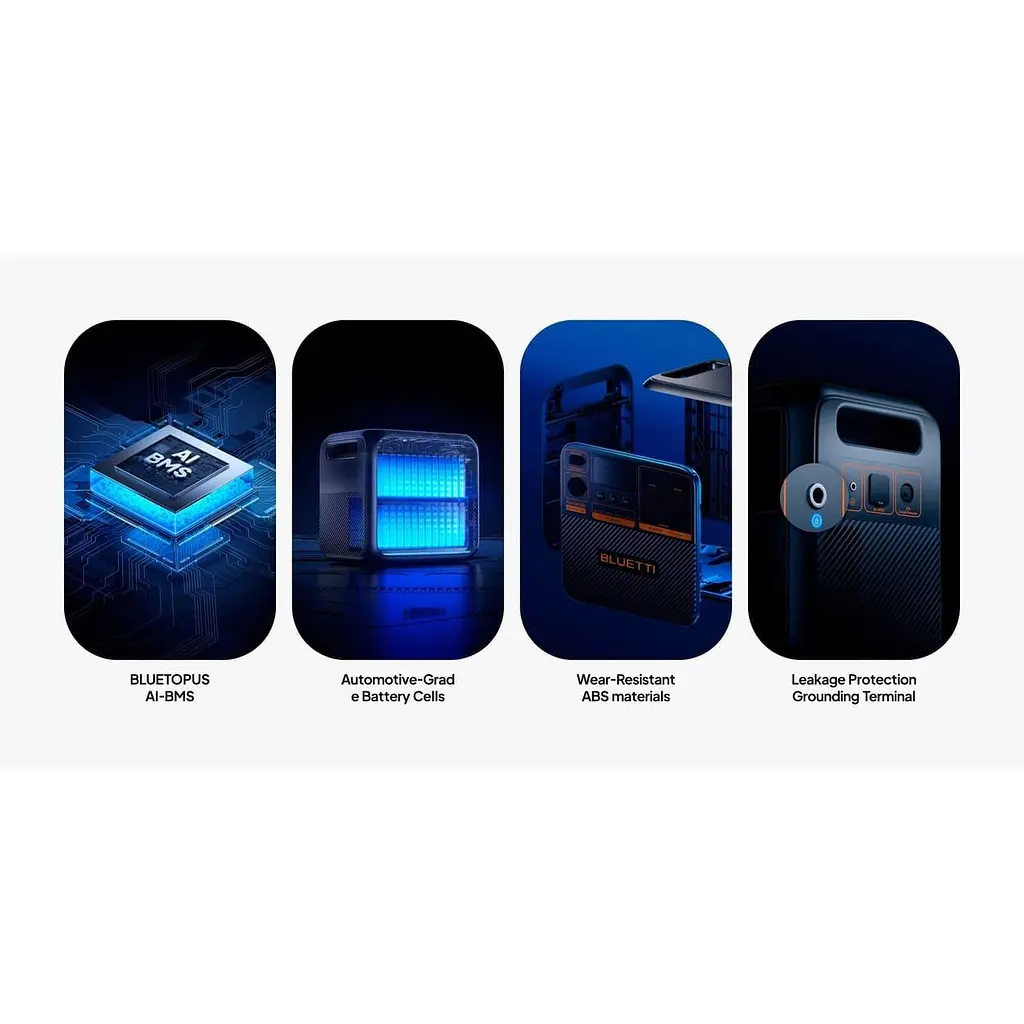 Зарядная станция BLUETTI PREMIUM 200 V2 / 2700 Вт / 2073.6 Вт/ч / LiFePO4 (PREMIUM 200 V2) UA - фото 10