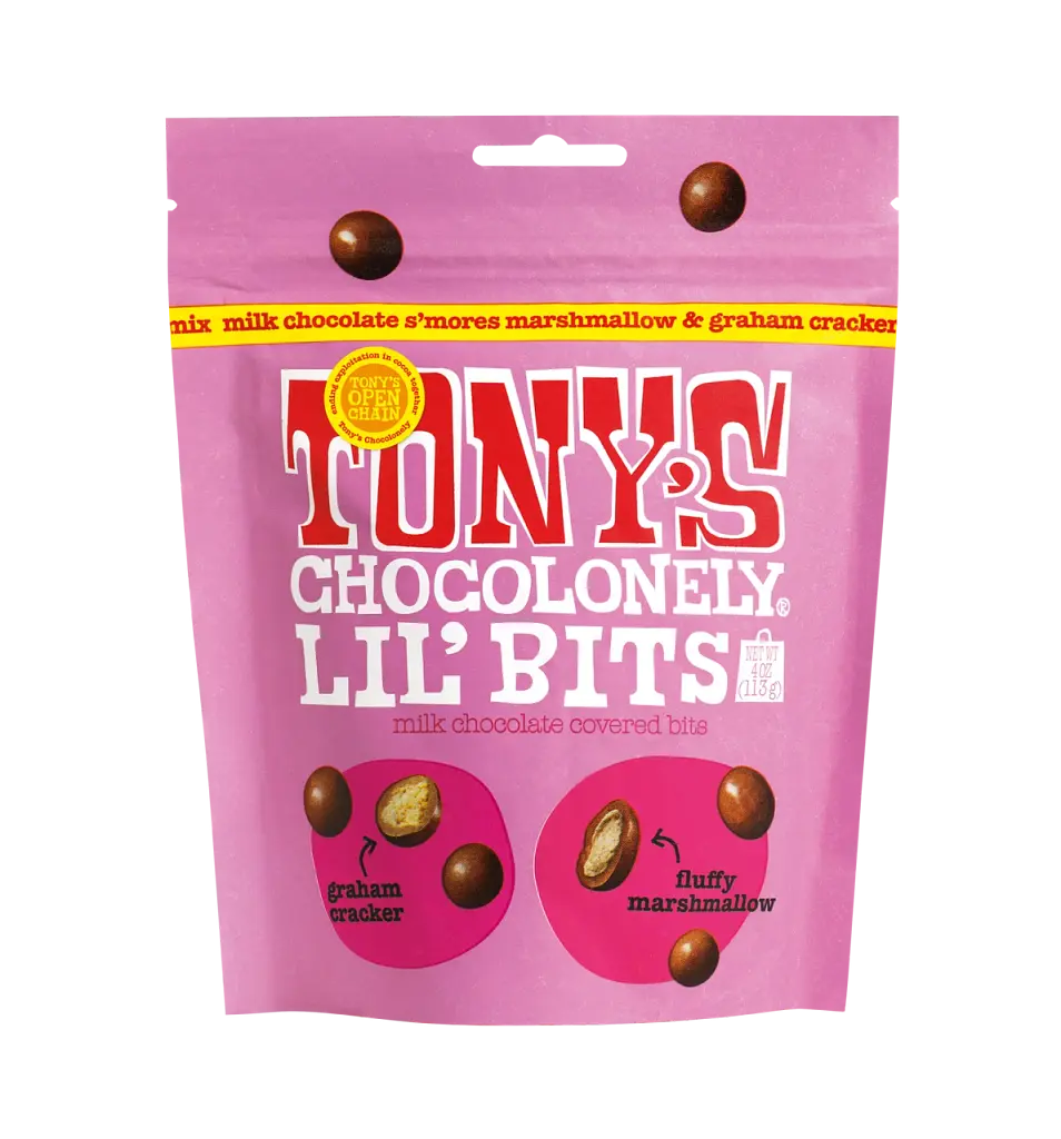 Драже Tony's Lil' Bits Milk Marshmallow S'mores Mix 113г - фото 5