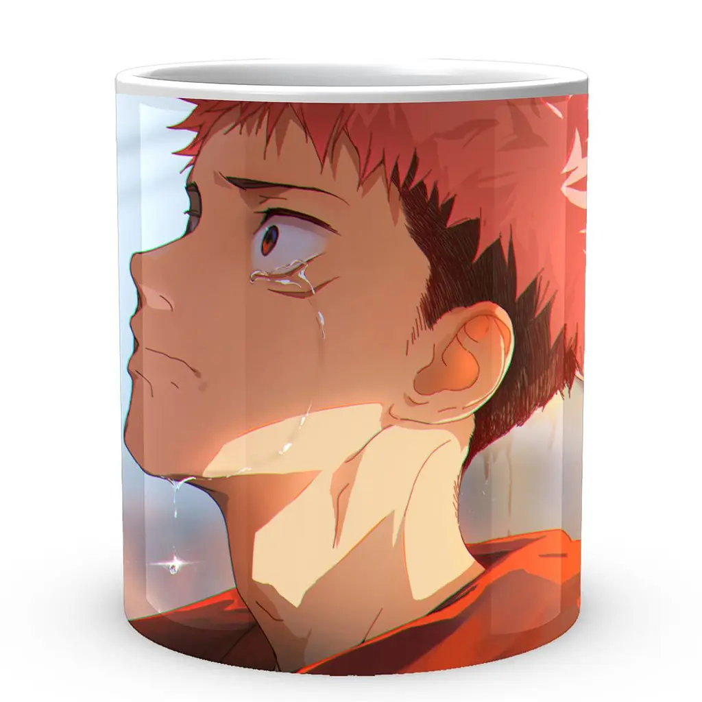 Кухоль GeekLand Jujutsu Kaisen Магічна Битва Ітадорі JK.02.22 330 мл білий - фото 2