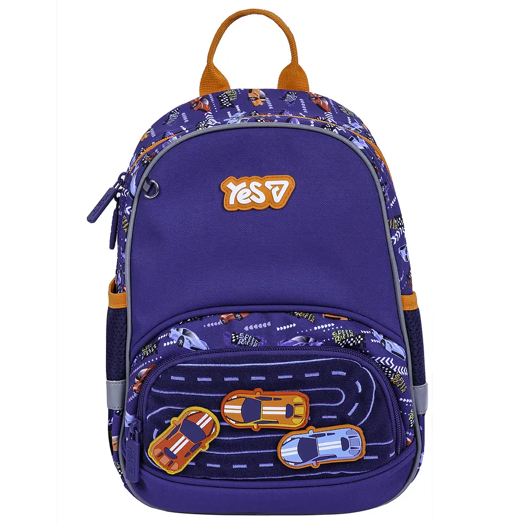 Рюкзак шкільний  ортопедичний дитячий Yes Car Rally K-34XS - фото 2