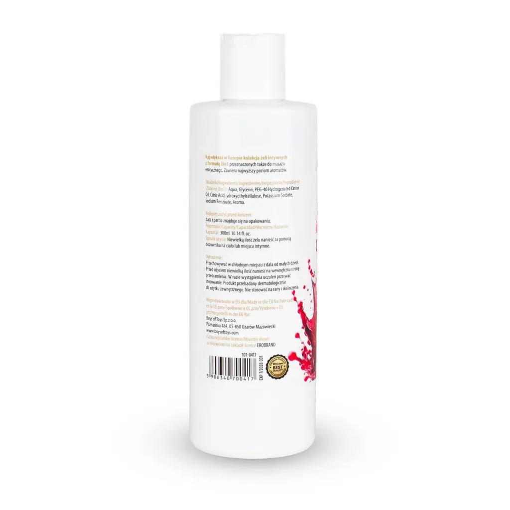 Лубрикант та масажний гель MyLove Aroma Series Intim&Massage Cherry 300 мл - фото 6
