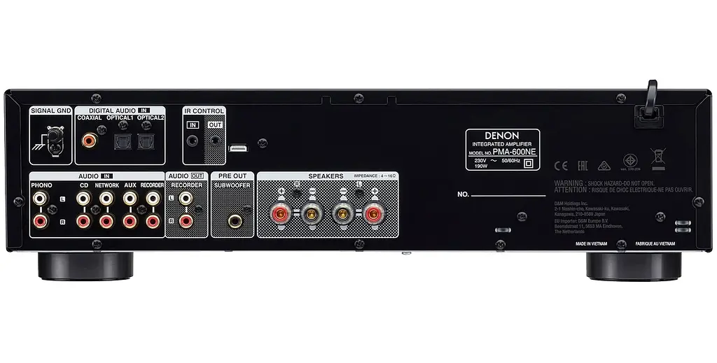 Інтегральний стереопідсилювач Denon PMA-600NE Silver - фото 4