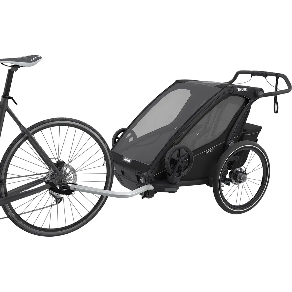 Дитяча коляска Thule Chariot Sport Double (Midnight Black) (TH 10201023) - фото 4