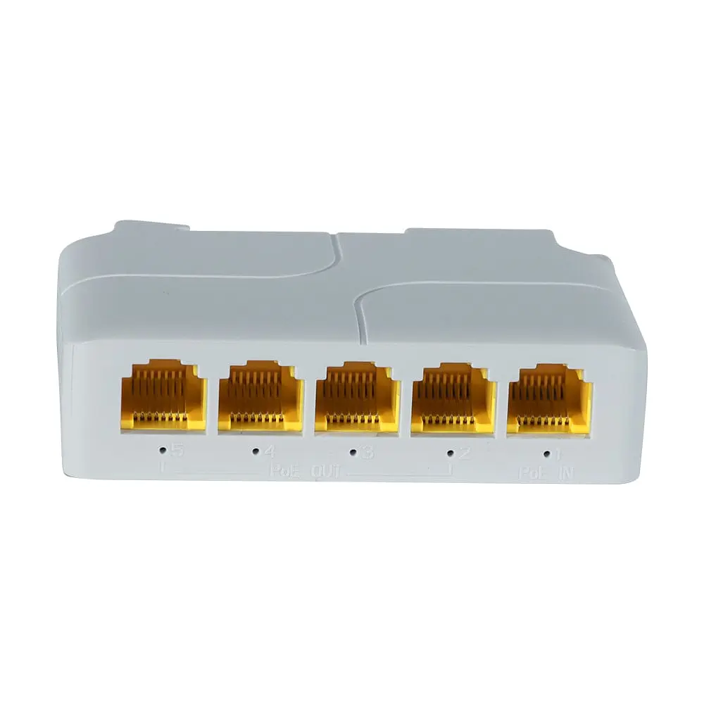 PoE-розширювач на DIN-рейку NVC-POE 4/1000 DIN (73-00167) - фото 2