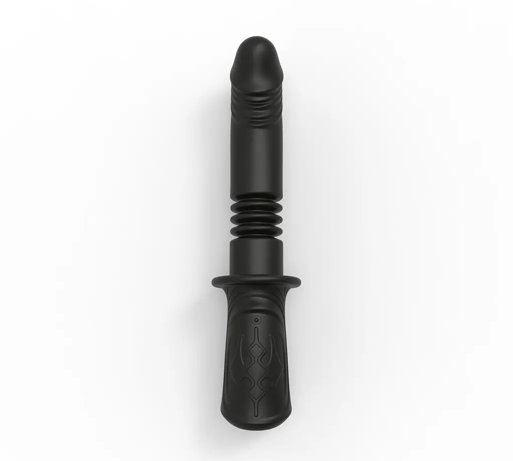 Вибратор B - Series Cute Thrusting 27.5 см (черный) - фото 3