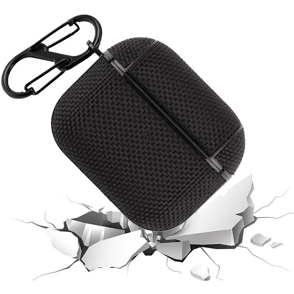 Чохол Primolux Nylon для навушників AirPods 3 (MME73) Black - фото 2