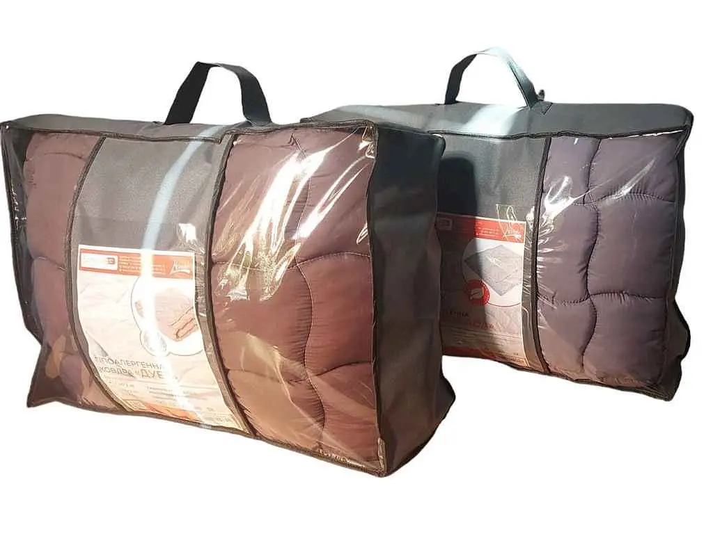 Ковдра Homefort 200x210 силіконізоване волокно мікрофібра Дует Преміум Люкс 500г/м2 - фото 3