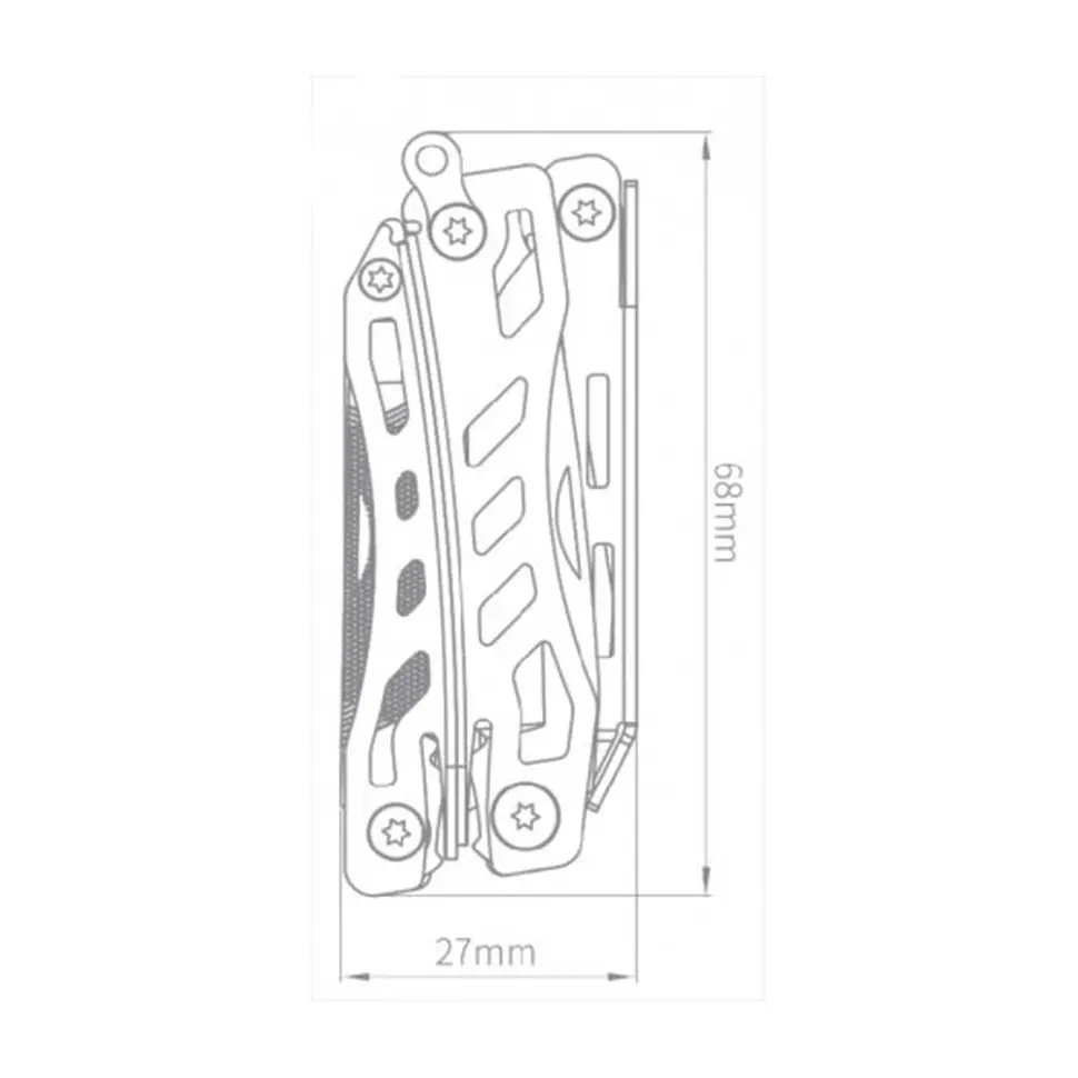 Мультитул NexTool Flagship Pro, чорний - фото 3
