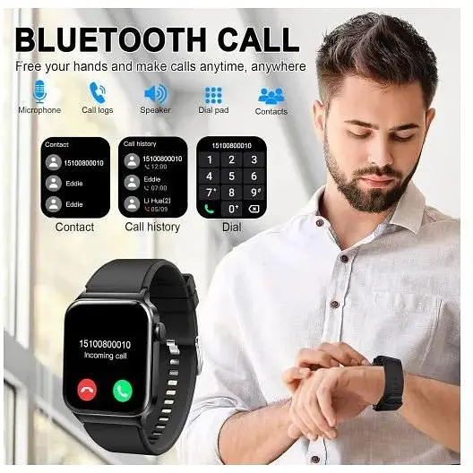 Розумний годинник Donerton T50S Smartwatch для чоловіків та жінок (my-3009) - фото 3
