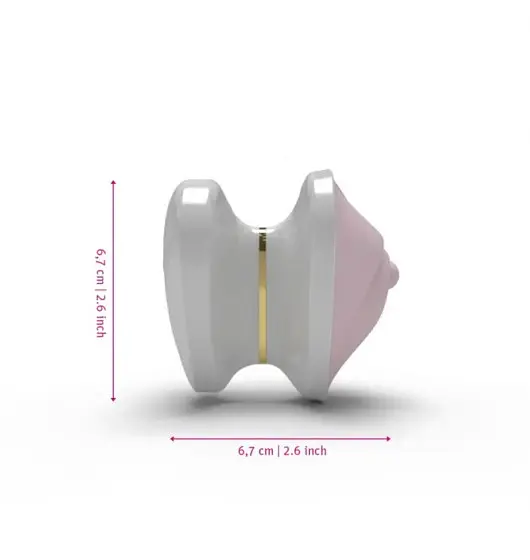 Вібратор на палець Mystim Heart’s Desire рожевий - фото 4