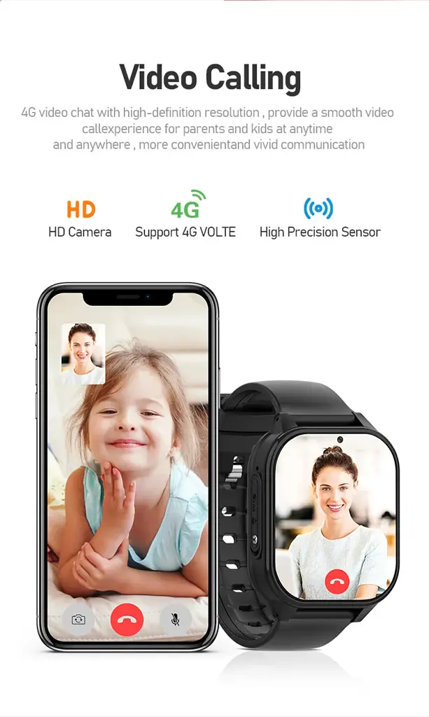 Смарт-часы детские Wonlex KT19 RPO 4G с камерой WI-FI GPS SIM-карта Blue (16994) - фото 9