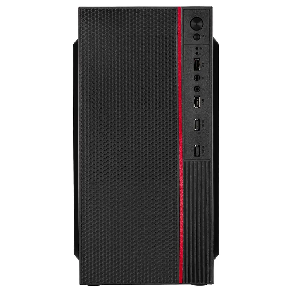 Корпус 2E TeamX TMX03 c БП 500W Black (2E-TMX03-500) - фото 2