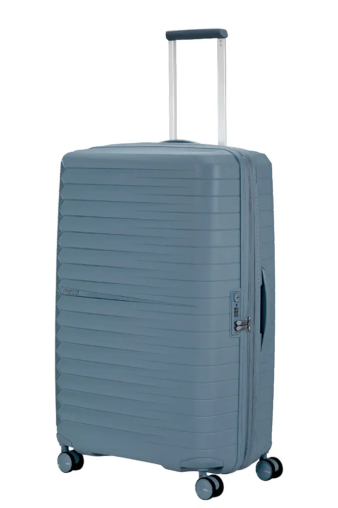Валіза 78 См American Tourister FASTFORWARD STEEL BLUE 78x50x30(34) MI0*01003 - фото 7