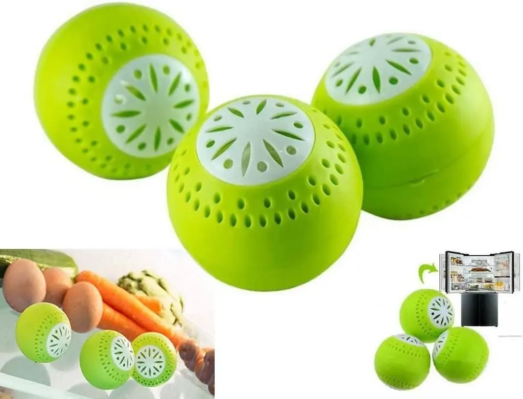 Кульки для холодильника Fridge Balls для усунення запахів Поглинач запахів Fridge Balls для дому - фото 5