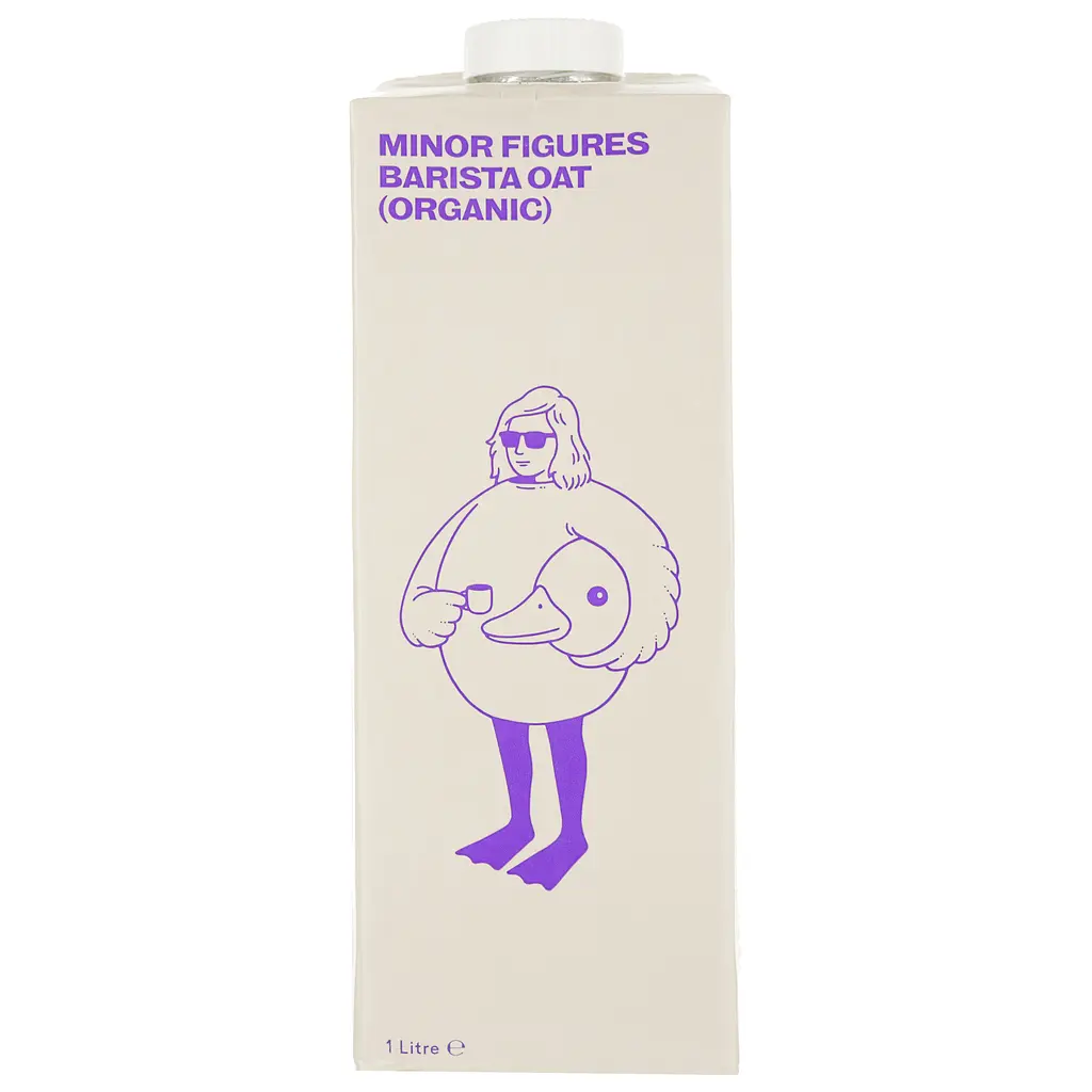 Упаковка вівсяного напою Minor Figures органічний для бариста 6 л (1 л x 6 шт.) - фото 2