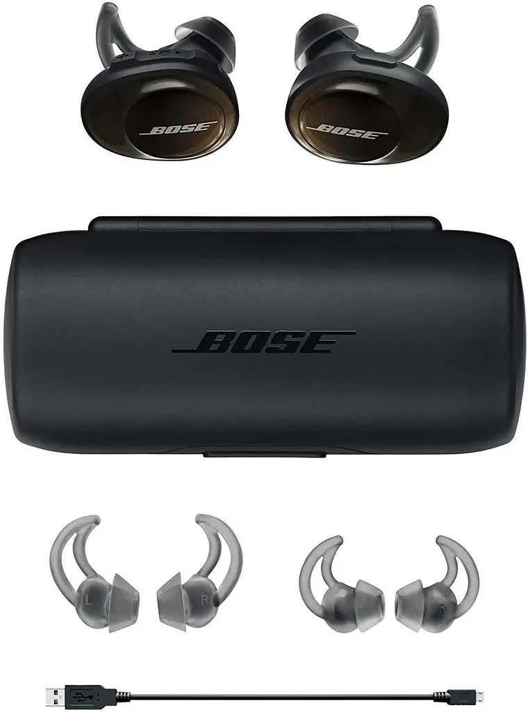 Навушники Bose SoundSport Free Wireless Headphones Black (774373-0010) - фото 3