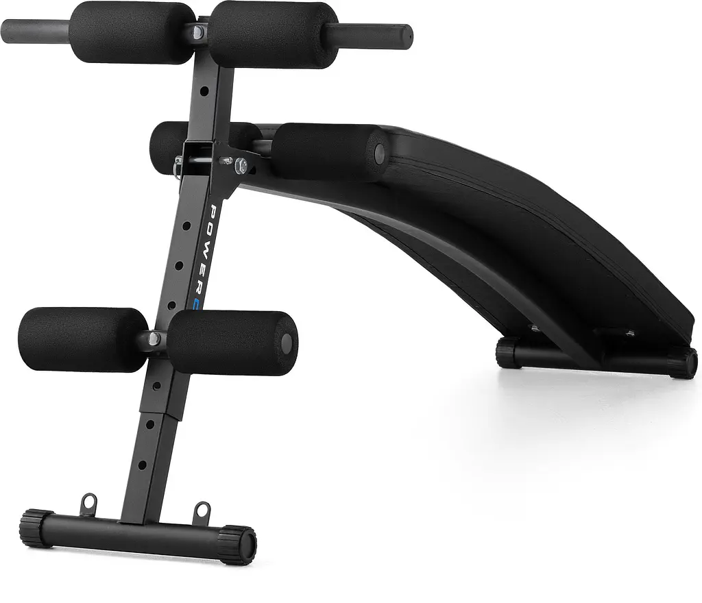 Похила лава для тренувань преса Gymtek XL200 з еспандерами для дому - фото 4