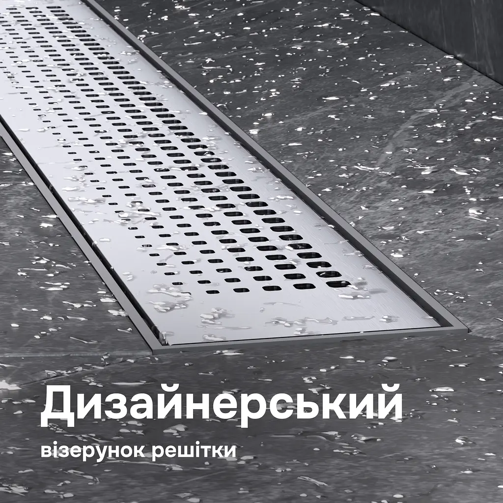 Трап для душу лінійний AM.PM Masterflow Cut Gradient 800 мм, універсальний затвор, хром (W01SC-P11-080-01SB) - фото 3