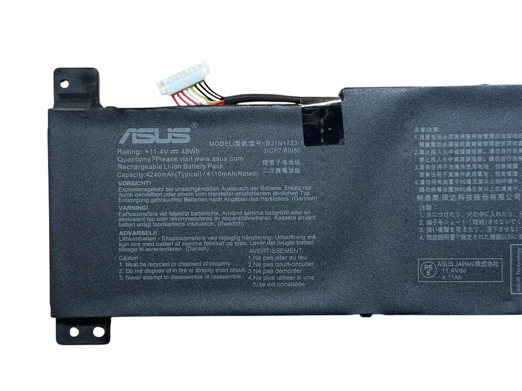 Акумулятор для ноутбука Asus VivoBook X570UD X570ZD K570UD K570ZD R570UD R570ZD F570UD B31N1723 - фото 2