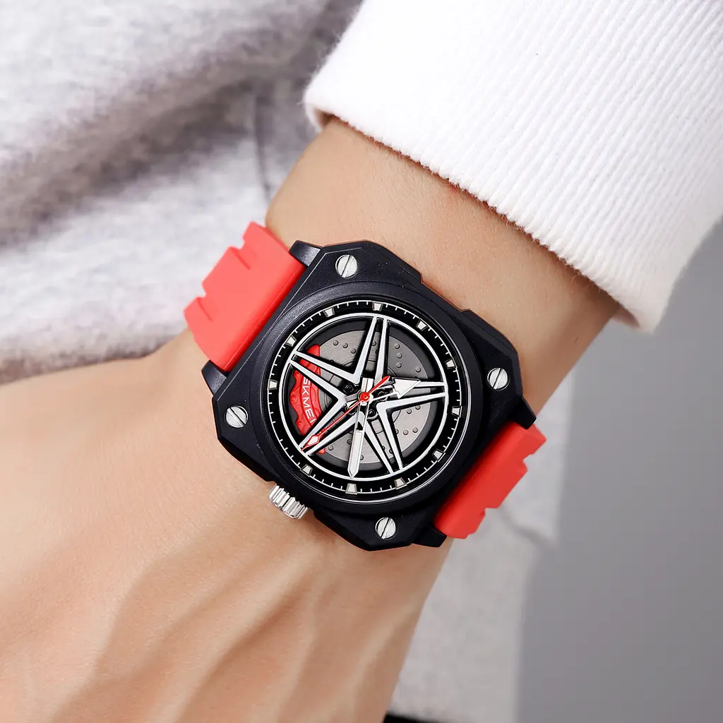 Чоловічий наручний годинник 2362RD Red Skmei acs0029961 - фото 3