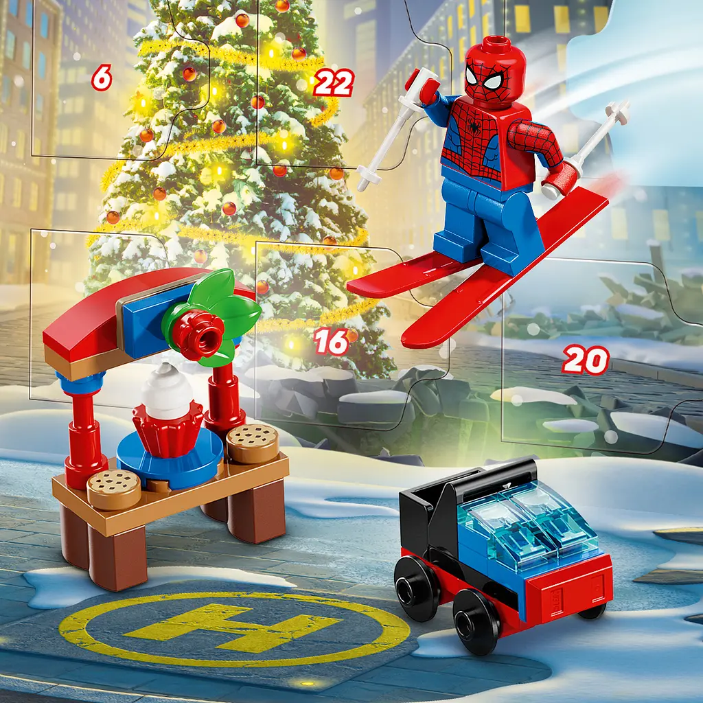 Конструктор LEGO Super Heroes Marvel Адвент-календар 2026 317 ел. (76340) - фото 9