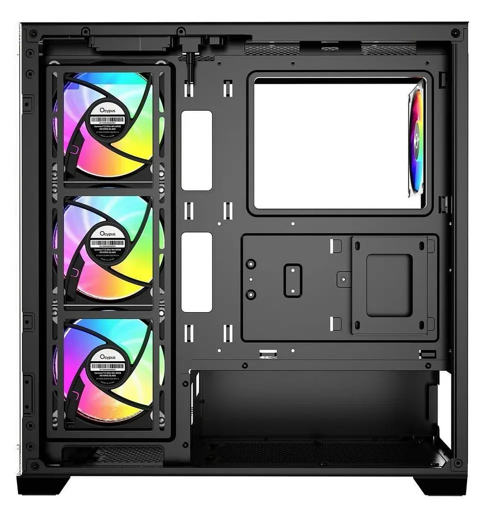 Корпус Ocypus Gamma C72 ARGB Black (GAMMA-C72-BKD400XX-GL) - фото 6