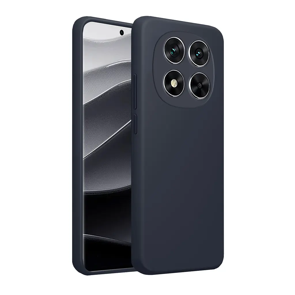 Чохол MAKE Xiaomi Redmi Note 14 Pro 4G Silicone Midnight Black - фото 3