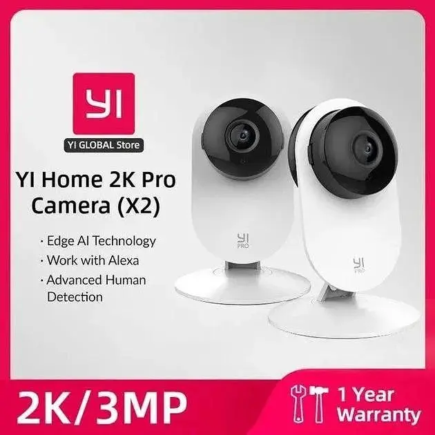 IP-камера видеонаблюдения YI Home 2K PRO White (YYS.62121) - фото 4