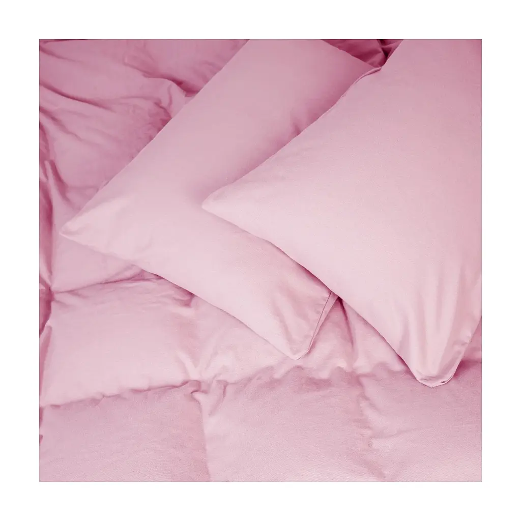 Постільна білизна MirSon 008 Pink Фланель 143х210 Полуторний (2200009651137)