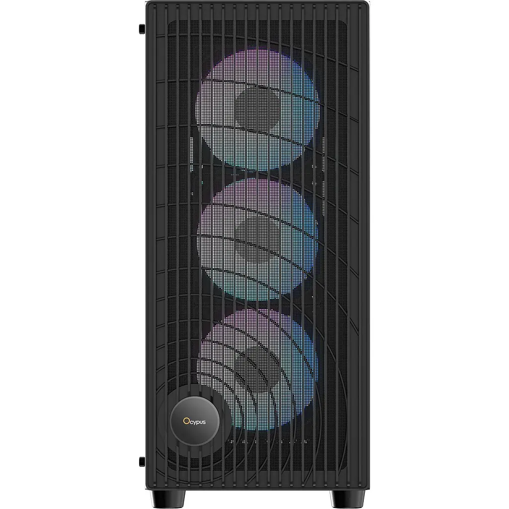 Корпус Ocypus Gamma C70 ARGB Black (GAMMA-C70-BKG400XX-GL) [165770] - фото 2