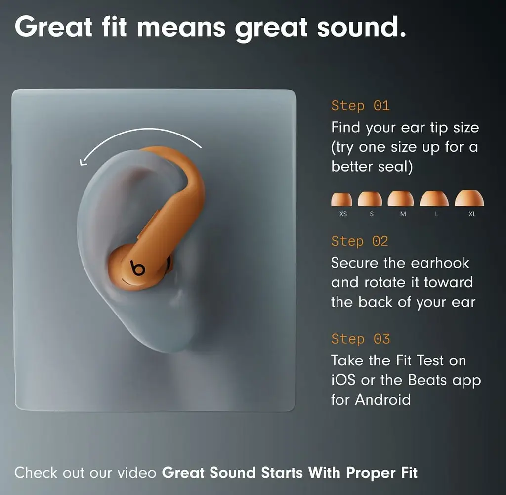 Навушники Beats by Dr. Dre Powerbeats Pro 2 Quick Sand (MX733) - фото 3