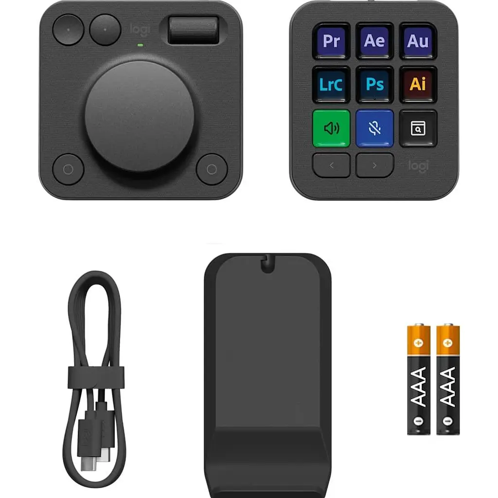 Контроллер Logitech MX Creative Console Graphite - фото 5