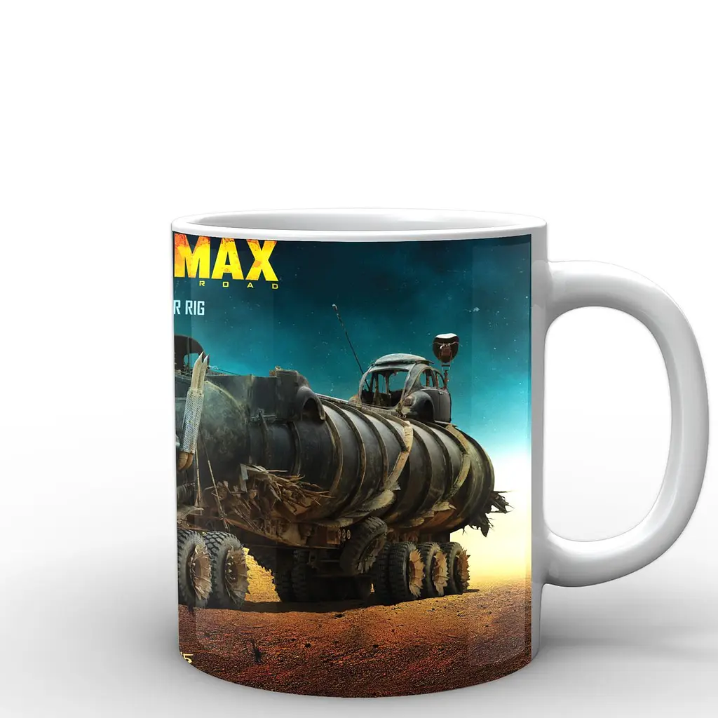 Кружка GeekLand Безумный макс Mad Max Грузовик смерти MM.02.020 330 мл белая - фото 3