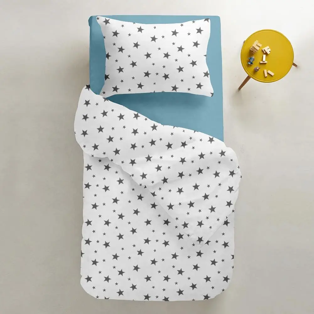 Набір наволочок Cosas Big star 40х60 см бірюзовий (SetPillow_StarBigGrey_Sky_40х60) - фото 7