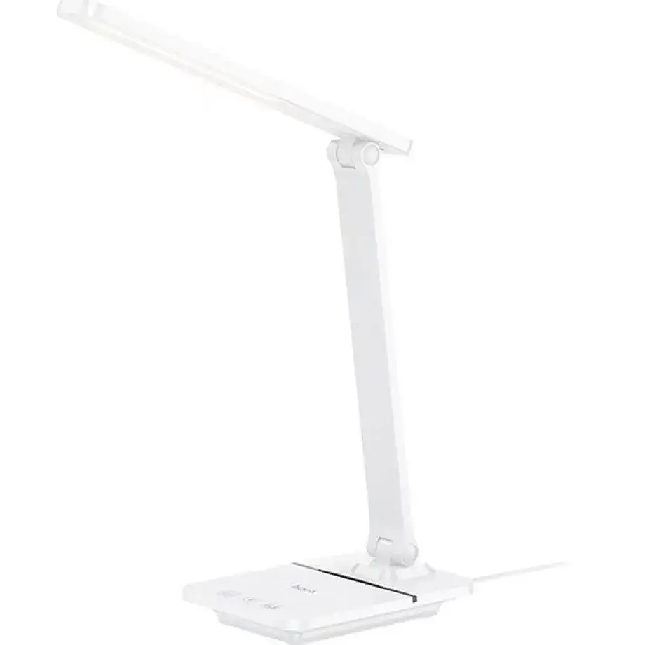 Настільна лампа Hoco HX11 Foldable Table Lamp White - фото 2