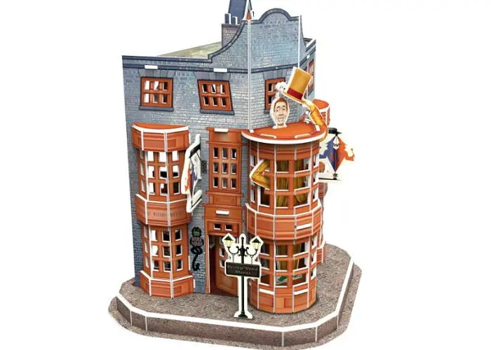 Пазл 4D Puzz 3D Відьмацькі витівки Візлі Гаррі Поттер Weasley's Wizard Wheezes Set 3D puzzle 62 ел. (4dpuz003) - фото 7
