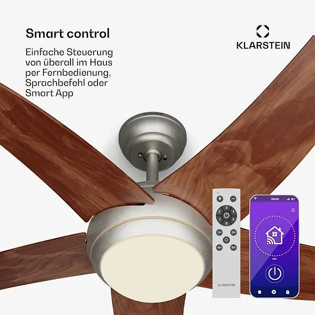 Потолочный вентилятор Klarstein Bolero Smart (10046081) - фото 2