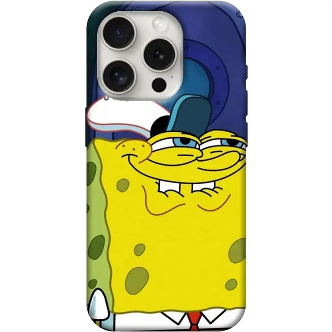 Чохол Demsky Губка Боб для Apple iPhone 16 Pro Max (6.9)