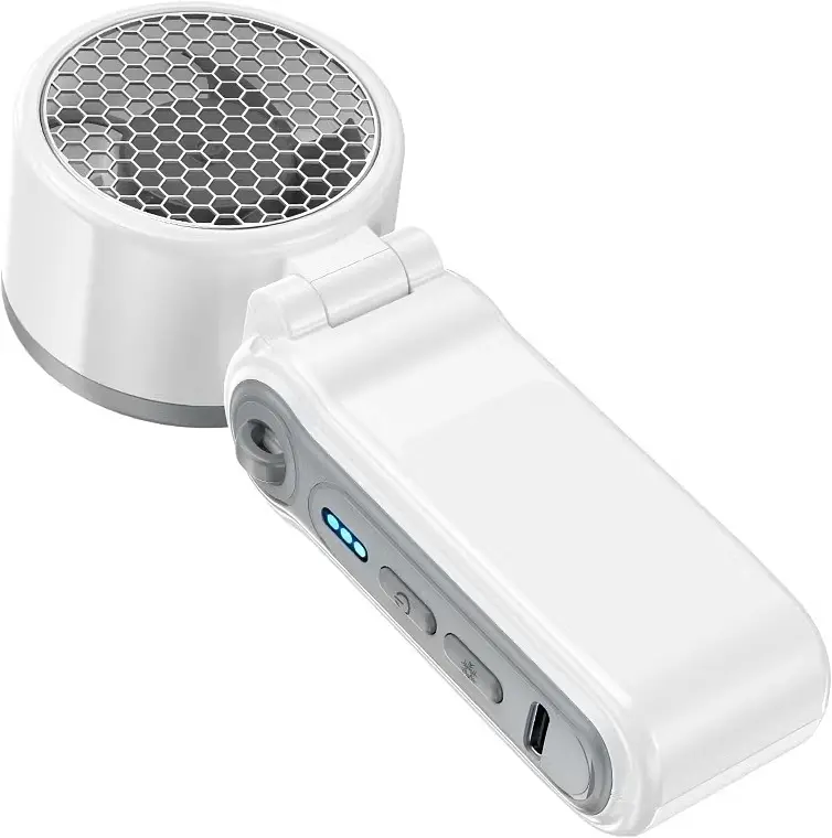 Вентилятор портативний HOCO HX604 Ice pack white - фото 3